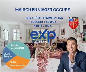 maison à la vente -   33320  EYSINES, surface 91 m2 vente maison - UBI474733190